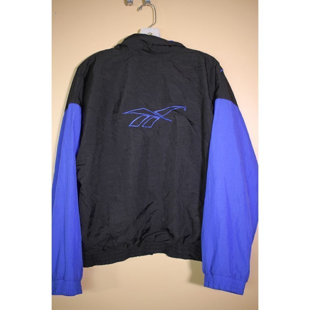 Vintage 90s Reebok Windbreaker size Large - Picture 3 of 4